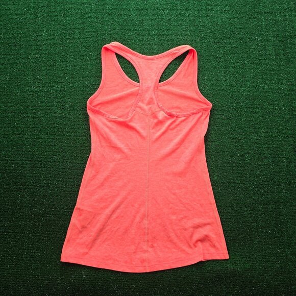 Nike Womens Tank Top XS Orange Sleeveless Dri-Fit Activewear Yoga Running‎ Gym - Picture 8 of 9